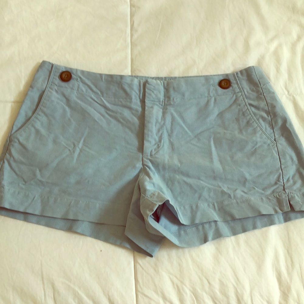 Size 4 light blue shorts